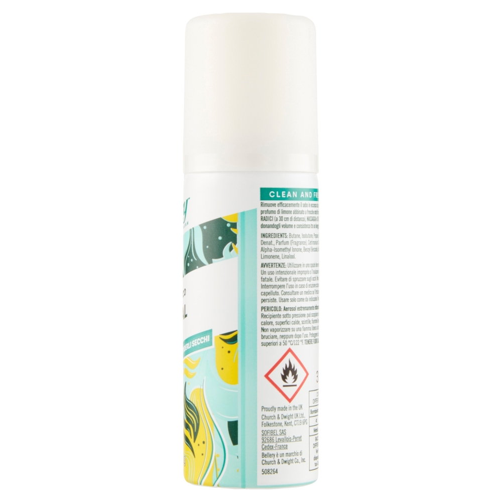 Bellery Shampoo Secco Original classic fresh 50 ml